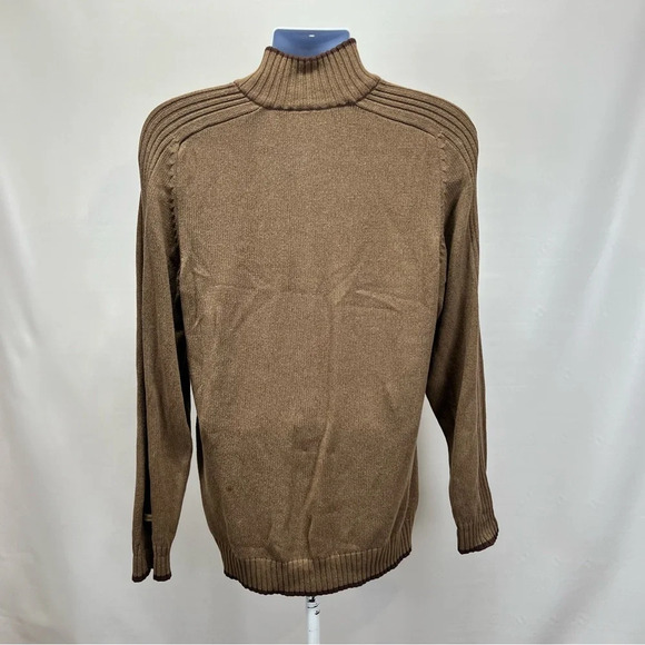 COLUMBIA Men’s mock neck 1/2 zip pullover sweater size M. - Picture 7 of 14
